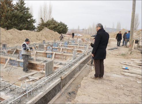 ÇİVRİL GELENEKSEL SPOR DALLARI TESİSİ İNŞAATINA BAŞLANDI