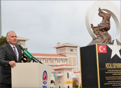 Büyükşehir Hocalı Soykırımı'nı Unutmadı Başkan Zolan: "Onlar Bizim Kardeşimiz”