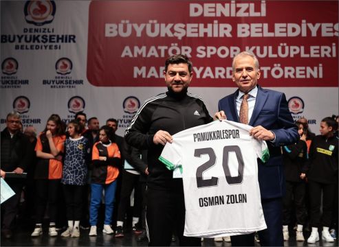 BÜYÜKŞEHİRDEN AMATÖR SPOR KULÜPLERİNE 3.300.000 TL’LİK DESTEK