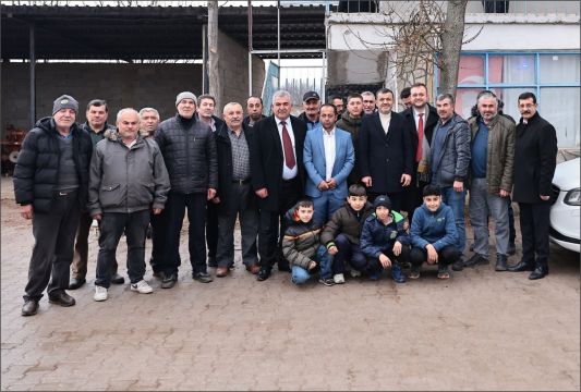 Başkan Bülent Nuri Çavuşoğlu’ndan Çivril’deki Üreticiye Destek