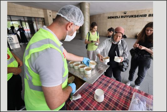 Denizli Büyükşehirden Merhum Ferdi Zeyrek İçin Hayır İkramı