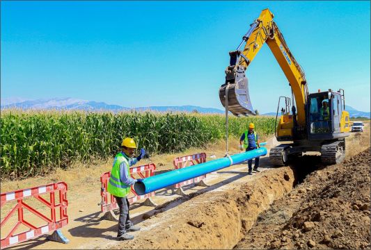 Büyükşehir DESKİ’den Tavas’a Dev Yatırım Asbestli Borular Tarihe Karışıyor