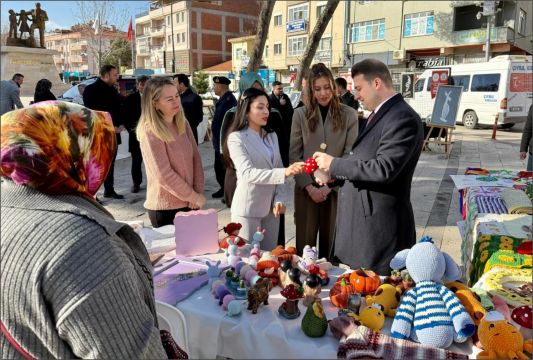 SODAM Kursiyerleri El Emeği Ürünleri Sergiledi