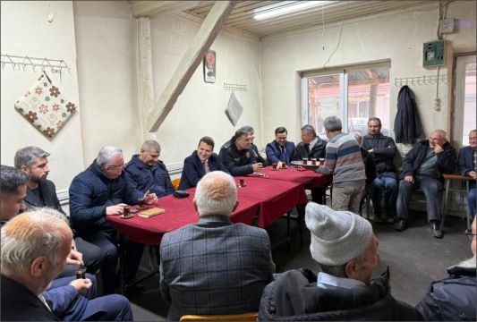 Kaymakam Cıdıroğlu İğdir Mahallesinde Vatandaşlarla Bir Araya Geldi