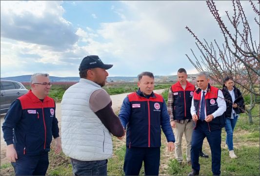 Çivril’de Zirai Don Sonrası Hasar Tespiti Sürüyor