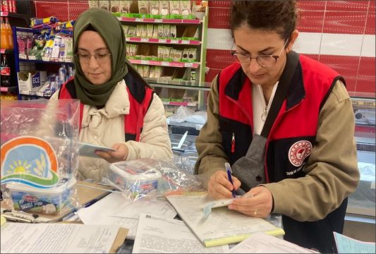 Çivril’de Süt ve Süt Ürünleri İşletmelerine Sıkı Denetim