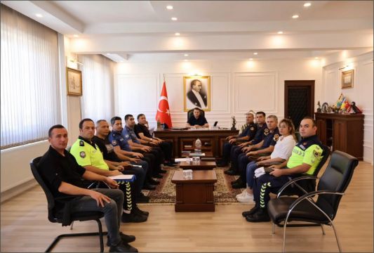 Kaymakam Cıdıroğlu Başkanlığında Huzur ve Güvenlik İçin Asayiş Toplantısı