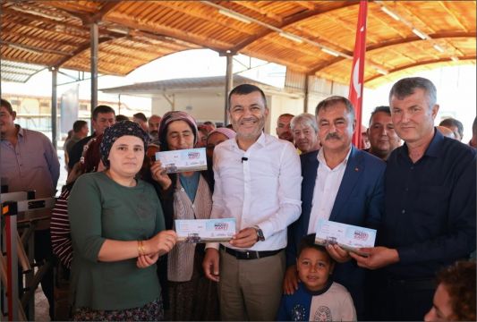 Denizli Büyükşehir’den Üreticiye Mazot Desteği