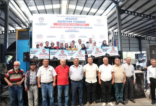 Çivril’de 1.311 Üreticiye Mazot Desteği